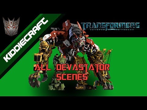 Transformers ROTF - All Devastator Scenes