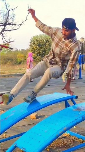 10 basic parkour moves for beginners 🤩 #parkour