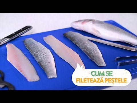 Cum se fileteaza pestele