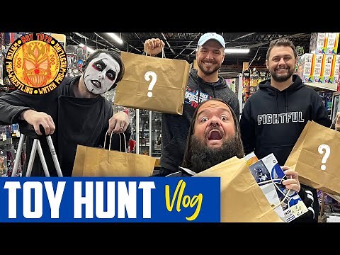 Toy Hunt Vlog • Danhausen, Sean Ross Sapp & Swoggle • Toy Vomit Lexington, KY