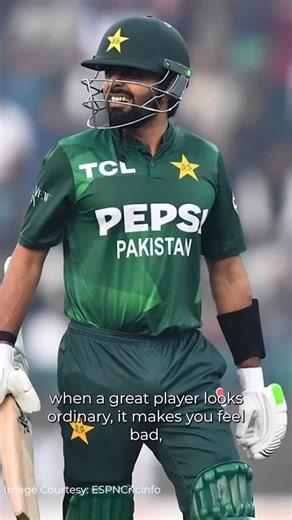 Harsha Bhogle on Instagram: "With Babar Azam and Shaheen Shah Afridi looking a shadow of their former selves, there just seems to be a big void in Pakistan team. Full video on my YT channel. Link in bio"