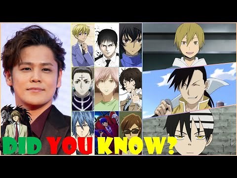 Mamoru Miyano (Light Yagami) - Voice acting/seiyuu 宮野真守声優 collection