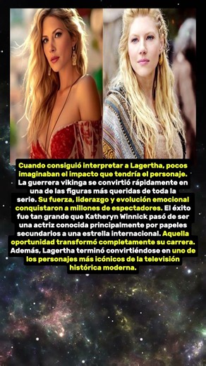 LAGERTHA CONQUISTÓ AL MUNDO CON UNA GUERRERA VIKINGA