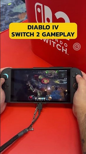 Diablo IV Nintendo Switch 2 Gameplay