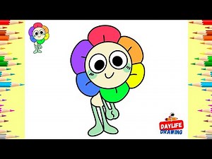 How to Draw Dandy | Easy Dandy's World Art Tutorial