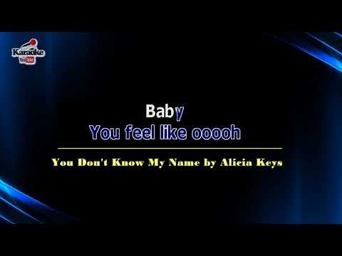 You Don't Know My Name by Alicia Keys (Karaoke)