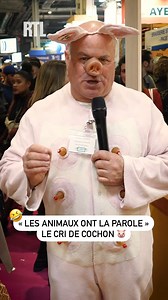 14K views · 67 reactions | 藍 Noël Jamet, Champion du Monde du Cri de Cochon nous donne ses secrets !  Les #AnimauxOntLaParole en direct du @Salondelagriculture sur #RTL !  Au programme cette semaine sur RTL :  Lundi 27 février, le cri de cochon   Mardi 28 février, la chèvre   Mercredi 1er mars, le coq   Jeudi 2 mars, la vache   Vendredi 3 mars, le cheval  | RTL | Facebook