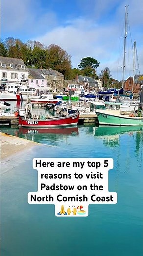 Here are my top 5 reasons to visit Padstow on the North Cornish Coast 🙏🙌🏖️ #cornwall #padstow