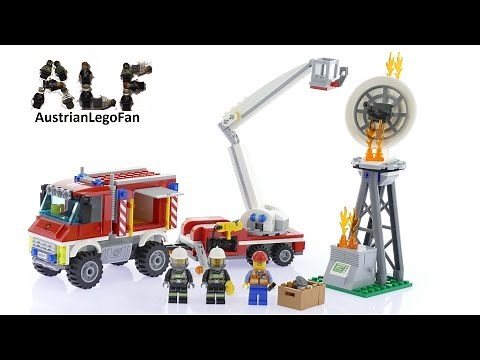Lego City 60111 Fire Utility Truck - Lego Speed Build Review