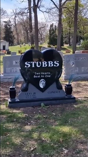Grave of Levi Stubbs. One of the founding members of The Four Tops.