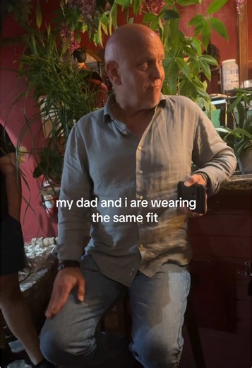 Matching Outfits: Gia Mariano and Dad Style