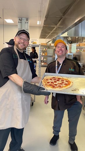 24 reactions | The Newark Culinary School students mentored our new Summer Culinary Exploration Program students today! They worked together to bake delicious pizza pies! Team work! ❤️ #culinary #pizza #inthekitchen #delaware #culinaryschool #foodie #food | Food Bank of Delaware | Facebook