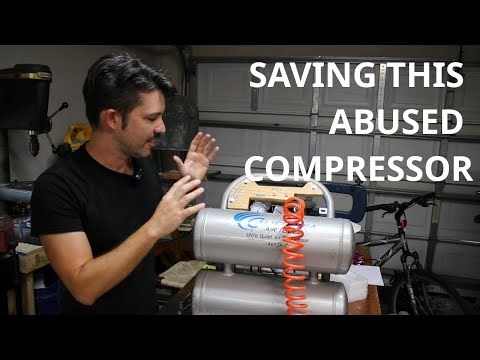 Restoring a California air compressor - my own way