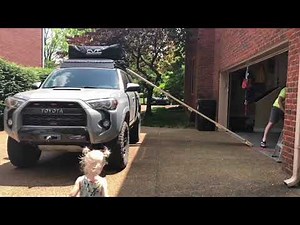 How To: Remove CVT roof top tent off 4runner by yourself