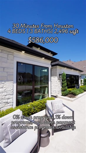 Looking for a new build with easy proximity to 45?! Look into Woodsons preserve. The Lavaca's welcoming porch and inviting foyer hallway with tray ceilings open onto the elegant formal dining room, offering views to the expansive great room and desirable covered patio. The well-appointed kitchen overlooks a bright casual dining area, and is complete with a large center island with breakfast bar, plenty of counter and cabinet space, and enormous walk-in pantry. The impressive primary bedroom suit