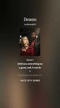 Angèle song Démons feat. Damso English translation.