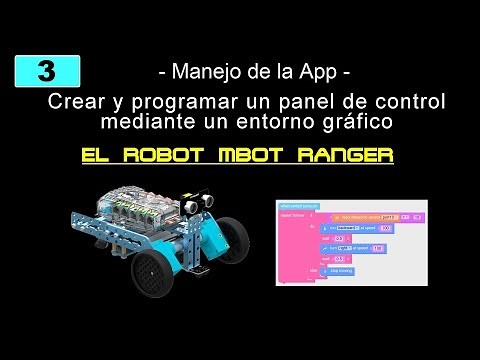 03 Robot mBot Ranger: Programación gráfica detector de obstáculos