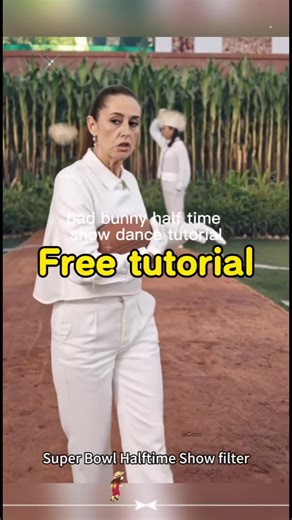 Bad Bunny Super Bowl Halftime Trend Tutorial on CapCut