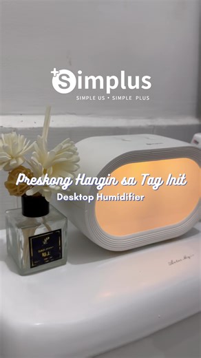 simplus_ph (@simplus_ph) - Presko ang hangin at tanggal ang allergy mo, pag meron ka netong Dekstop Humidifier from Simplus #simplus #simplusph #summer #humidity #humidifier #desktophumidifier #portable #Payday