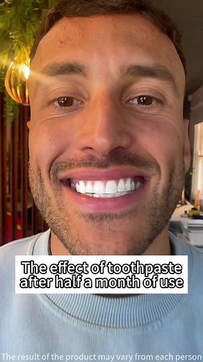 OMG! This whitening toothpaste works well! #teethcleaning#whiteteeth