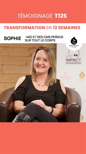 Move Your Fit - Programmes de sport à la maison on Instagram: "🔥 Témoignage : Sophie a perdu - 4 kilos grâce à T12S 😍 - Move Your Fit⁠ ⁠👉Sur la chaîne YouTube⁠ ⁠ Sophie, 42 ans, a découvert Move Your Fit grâce aux publicités sur internet, ce qui l'a motivée à se remettre au sport à l'approche de ses 40 ans. ⁠ Depuis, elle a obtenu des résultats satisfaisants, avec une perte de - 4 kilos et de nombreux centimètres.⁠ ⁠ Ce qui la rend la plus fière ? Sa nouvelle confiance en elle. Sophie se sen