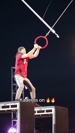 And @Kadenwake continues his winning streak 🤝 #AmericanNinjaWarrior #NinjaWarrior #ANW