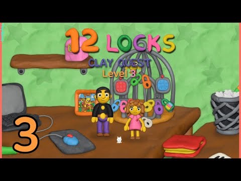 12 Locks Clay Quest Level 3 Walkthrough (RUD Present)