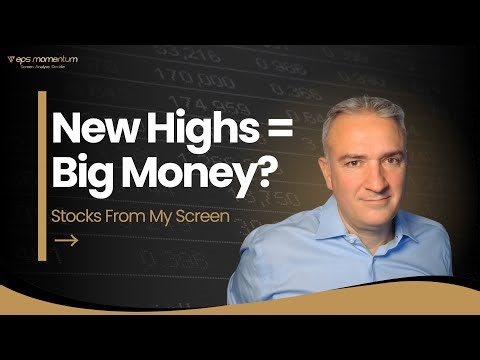 How to Spot Stocks Hitting New Highs with RMR Slope & Institutional Momentum