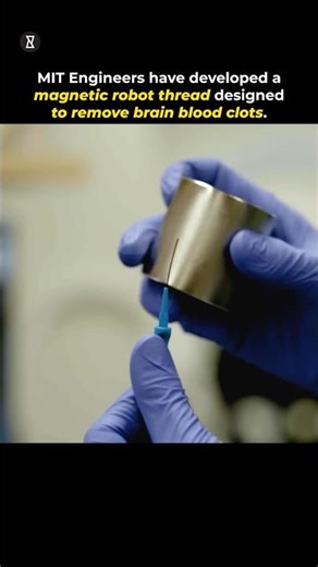 MIT's Micro Robot Navigates the Brain to Stop Strokes! #shorts #science #sciencexperiments