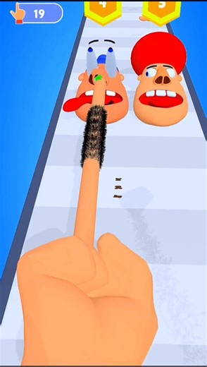 Finger Runner Crazy Game Challenge 😱💥 || #games #shorts #gaming #trendingshorts