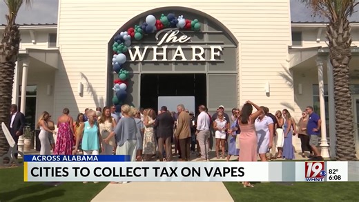 4.7K views · 22 reactions | Some cities in Alabama are imposing a new tax on vape products. It’s all a part of a new law requiring businesses to get a permit to sell vapes. Municipalities have until October 1 to decide how they want to issue the new tax in their community, that’s 10 cents for every milliliter of vaping liquid sold. | WHNT News 19 | Facebook