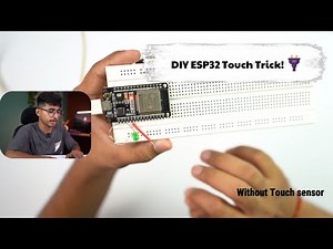 🔥 Touch Magic with ESP32! Turn LED On/Off with a Single Touch! ✨