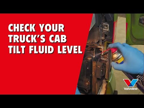 HOW TO Check FLUID Level For The CAB TILT System In TRUCK | VALVOLINE