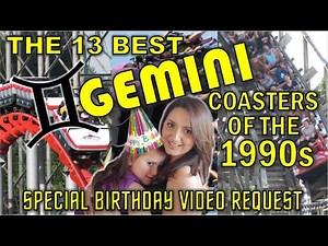 The 13 Best Gemini Coasters of the 1990s (Wifey Birthday Special Request)