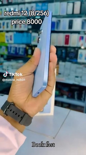 redmi 12 8/256 GB non open non repair set fully fresh condition book it fast DM us on WhatsApp for fast booking