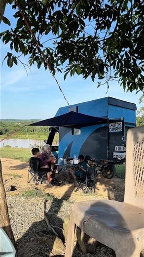 Camping with family with BOOGIE motor camping #bangzackchannel #motocamping