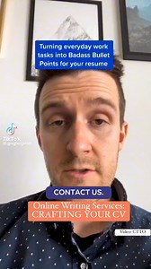 1.8K views · 23 reactions | Crafting Your CV and Bullet Points #craft #your #cv #resume #coverletter #linkedinprofile #and #more @topfans  #tips | Crafting Your CV | Facebook