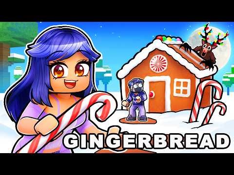 I Built the ULTIMATE GINGERBREAD BASE in 99 NIGHTS!