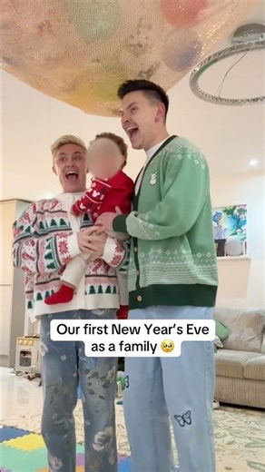 Our first NEW YEAR as a family 🥹