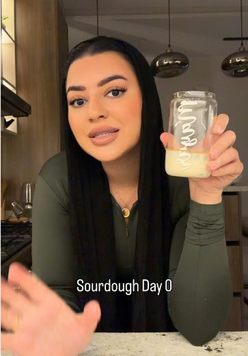 Sourdough Day 0: How to Make a Starter | طريقة عمل الساوردو