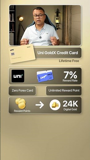 Uni GoldX Credit Card Review #everypaisamatters