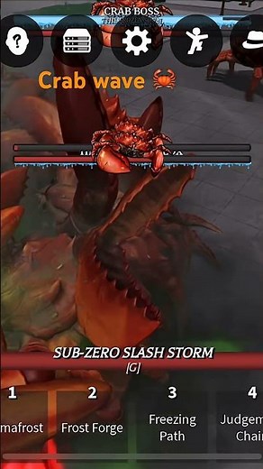 Crab rave 🦀 #roblox