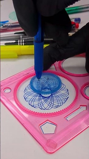 “From Blank Page to Crazy Geometric Art with Spirograph Tools” #spirographart #art #artdesign