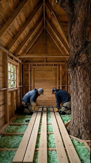 Treehouse Built Around a Living Tree (Start to Finish)
