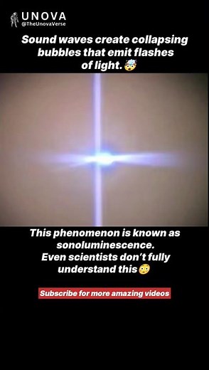 When Sound Creates Light 💥💡