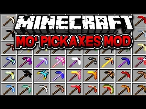 ULTIMATE PICKAXES MOD/ADDON MOD DOWNLOAD IN MINECRAFT PE | (MORE SUPER PICKAXES MOD)