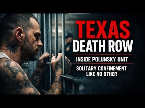 Texas Death Row: Inside Allan B. Polunsky Unit – Solitary Confinement Like No Other