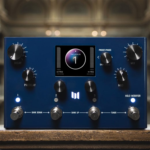 Mercury X, la nouvelle pédale de reverb de Meris