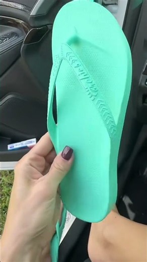 flip flops by archies mint comfy arch support for all day comfort