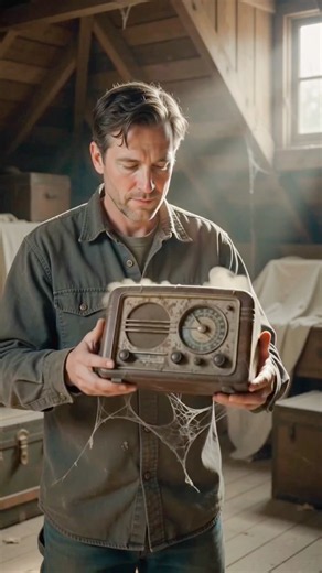 📻 1940s Vintage Radio Restoration – Bringing History Back to Life! ✨ #Shorts #Viral